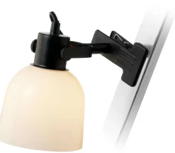 Online Glow Clipslampe H22 cm, Sort/Opal Lamper Til Kontoret|Lamper Til Soveværelset