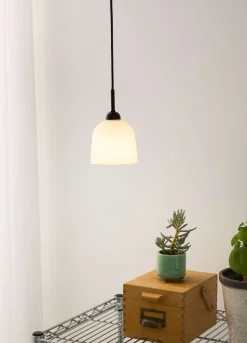 Hot Glow Pendel Ø12 cm, Sort/Opal Lamper Til Kontoret|Lamper Til Køkkenet