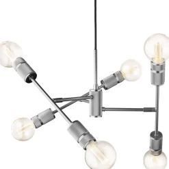 Halo Design Lamper Til Kontoret|Lamper Til Køkkenet > Halo Lysekrone Ø50 cm, Sort