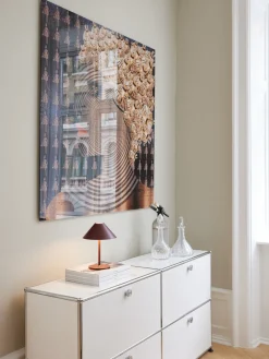 Discount Halo Design Hygge Trådløs Bordlampe LED H, Rød