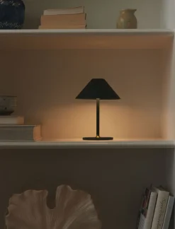 Clearance Halo Design Hygge Trådløs Bordlampe LED H19 cm, Mørkegrøn