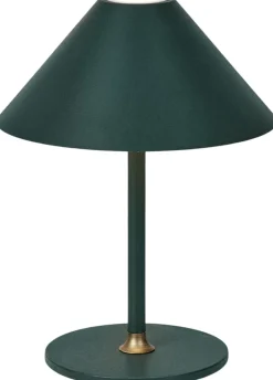 Clearance Halo Design Hygge Trådløs Bordlampe LED H19 cm, Mørkegrøn