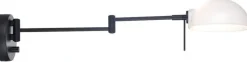 Sale Halo Design Kjøbenhavn Væglampe m. Arm Ø15 cm, Sort