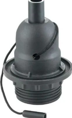 Clearance Halo Design Plastfatning m. Snorafbryder, Sort