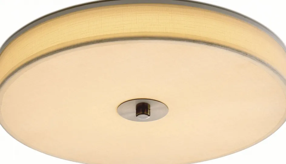 Sale Halo Design Shade Plafond LED ?40 cm, Creme/Messing