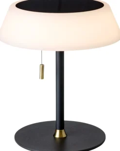 Halo Design Solar Trådløs Bordlampe LED H19 cm, Sort/Opal