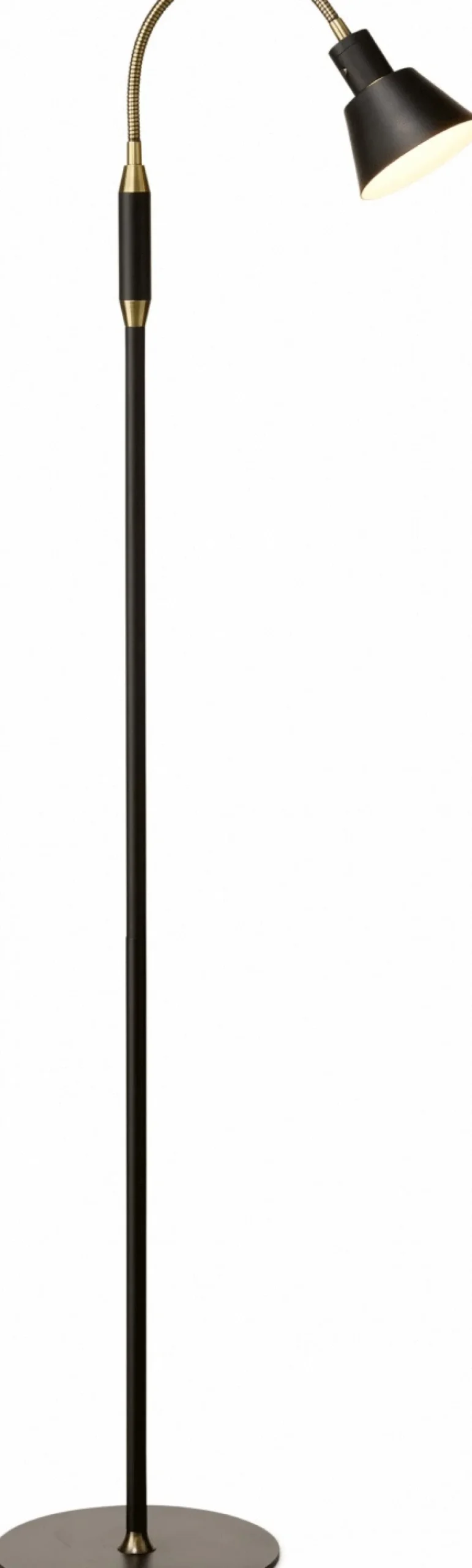 Halo Design Gulvlamper > Space Gulvlampe m. 1 spot LED H150 cm, Sort/Antique