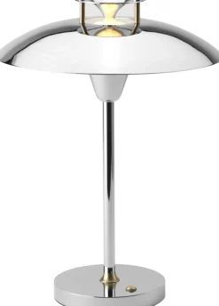 Outlet Halo Design Stepp 1-2-3 Trådløs Bordlampe LED H28 cm, Krom