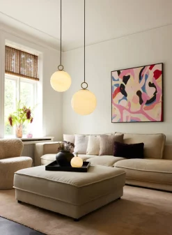 Outlet Halo Design Stockholm Trådløs Bordlampe H19 cm, Brun