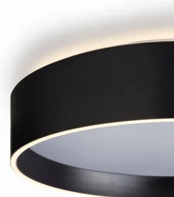 Best Halo Design Universal Plafond LED ?50 cm, Mat Sort