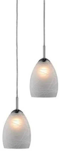 Halo Design Lamper Til Kontoret|Lamper Til Køkkenet > Winner Pendelsæt 2 stk Ø11,5 cm, Mat Glas
