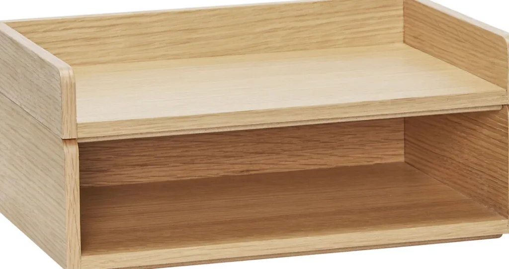 Discount Afour Bakke 33 cm, Natur Småopbevaring Og Organisering|Kontor