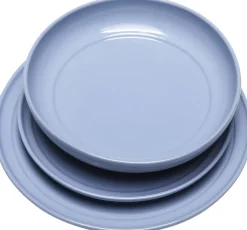 Best Hübsch Amare Dyb Tallerken 23 cm, Lyseblå