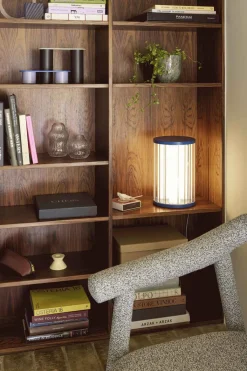 Hübsch Bordlamper > Aru Bordlampe H30 cm, Blå
