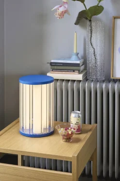 Hübsch Bordlamper > Aru Bordlampe H30 cm, Blå