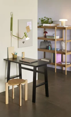 Ateliers Bordlampe H20 cm, Sand/Hvid Lamper Til Kontoret|Lamper Til Soveværelset