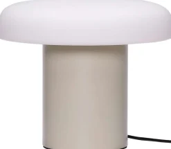 Ateliers Bordlampe H20 cm, Sand/Hvid Lamper Til Kontoret|Lamper Til Soveværelset