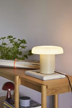 Ateliers Bordlampe H20 cm, Sand/Hvid Lamper Til Kontoret|Lamper Til Soveværelset