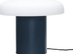 Clearance Aterliers Bordlampe H20 cm, Mørkeblå/Hvid Lamper Til Kontoret|Lamper Til Soveværelset