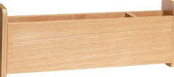 AtHand Organiser 18x48 cm, Egetræsfiner Småopbevaring Og Organisering|Kontor