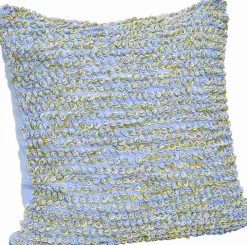 Discount Hübsch Blend Pude 50x50 cm, Lyseblå
