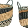 Clearance Cable Kurve 2 stk, Natur/Multifarvet Kurve Og Kasser