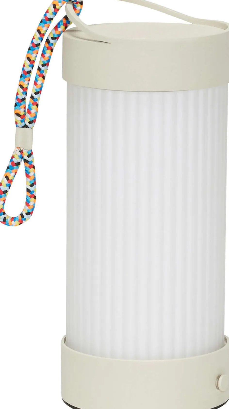 Best Hübsch Camp Trådløs Bordlampe H21 cm, Flerfarvet/Sand/Hvid