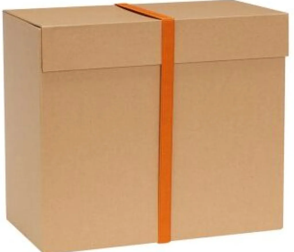 Hübsch Kontor > Elo Ringbindssæt, Pap/Orange