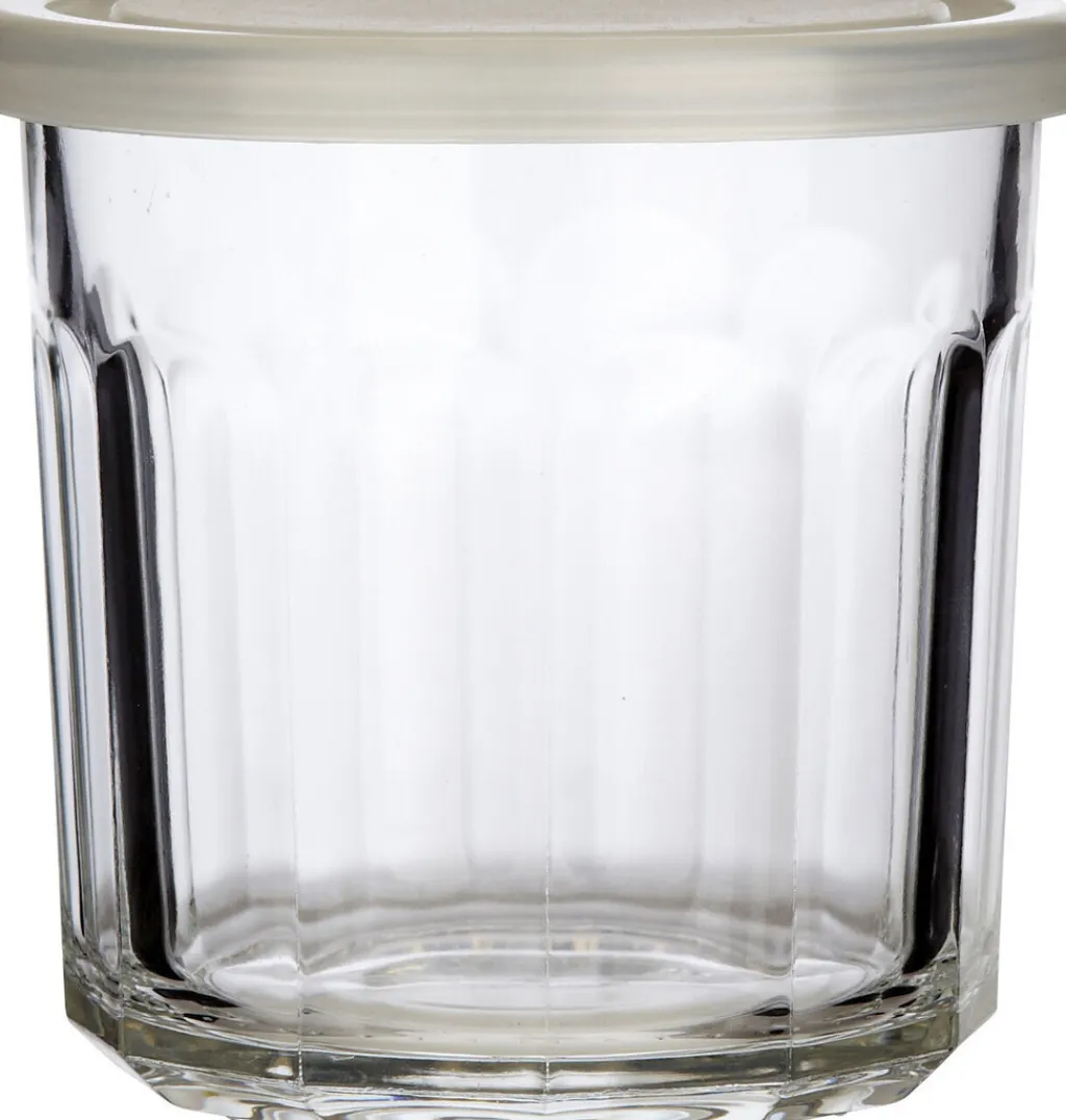 Discount First Glas m. Låg H9 cm, Klar Opbevaring Til Køkkenet|Opbevaringskrukker Og -Glas
