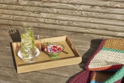 Hot Hübsch Flora Skål Ø15 cm, Grøn