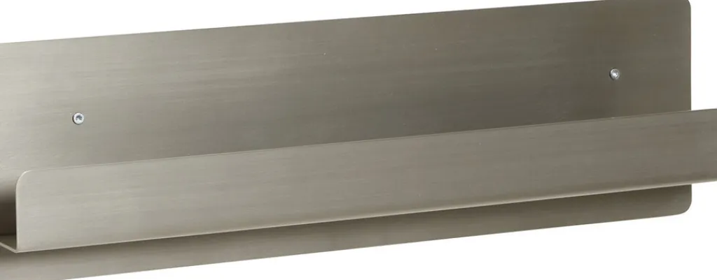 Clearance Fold Billedhylde 50 cm, Nikkel Hylder