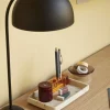 Hübsch Form Bordlampe H48 cm, Sort