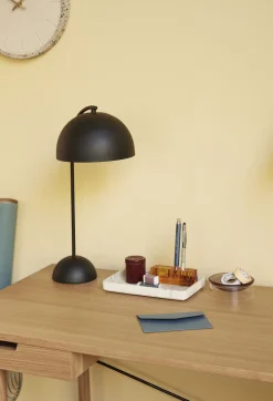 Hübsch Form Bordlampe H48 cm, Sort