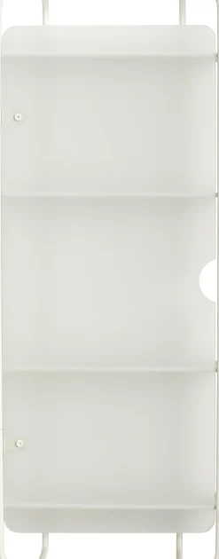 New Hübsch Form Væghylde H106 cm, Hvid