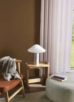 Hot Hübsch Futu Sidebord H45 cm, Egetræsfiner