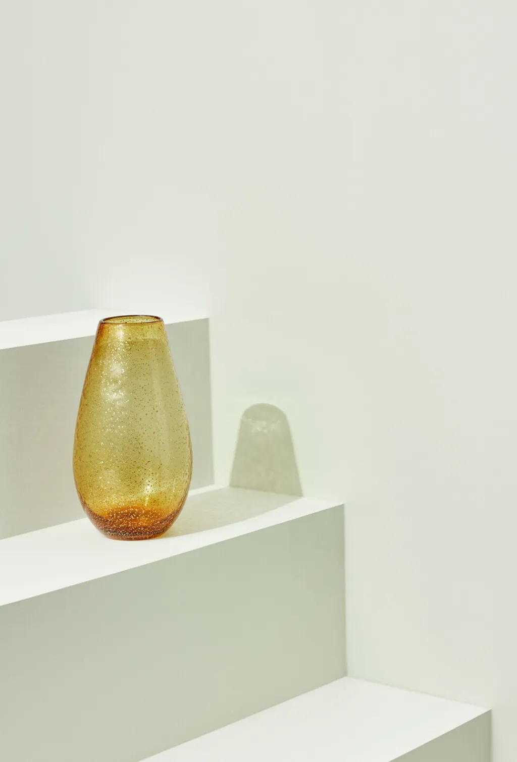 Hübsch Stue|Vaser > Glow Vase H29 cm, Amber