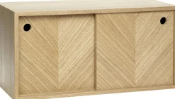 Hübsch Reoler > Herringbone Reol 40 cm, Eg
