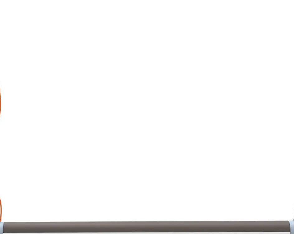 Outlet Hübsch Interplay Pendel 85 cm, Blå/Brun/Orange