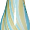 Discount Hübsch Kaleido Vase H30 cm, Blå/Gul