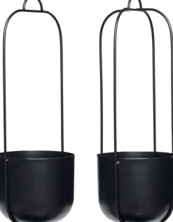 Discount Lotus Hængepotte 2 stk. Ø16 cm, Stue|Urtepotter Og Krukker