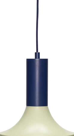 Clearance Hübsch Luminary Pendel Ø25 cm, Blå/Lysegrøn