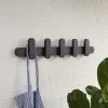 Hübsch Merry Knagerække 80 cm, Sort
