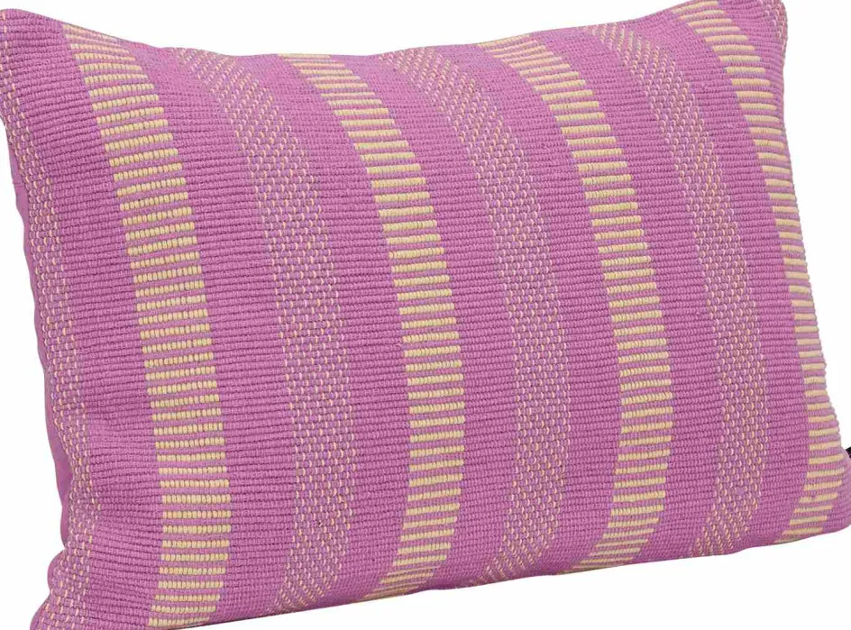 Best Hübsch Morph Pude 40x60 cm, Lyserød/Gul