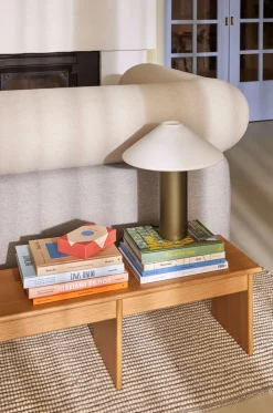 Hübsch Orbit Bordlampe H40 cm, Mørkegrøn