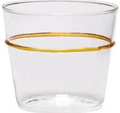 Outlet Hübsch Orbit Drikkeglas 20 cl, Gul