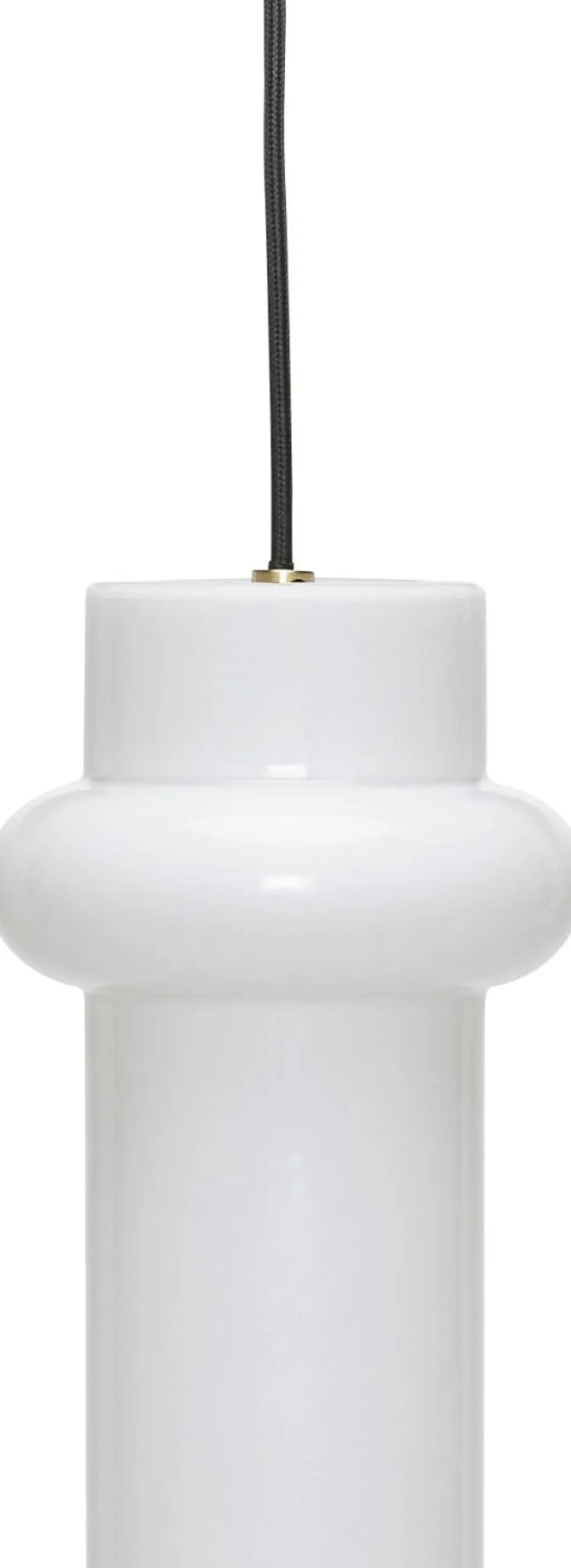 Best Hübsch Pilule Pendel Up H25 cm, Blank Hvid