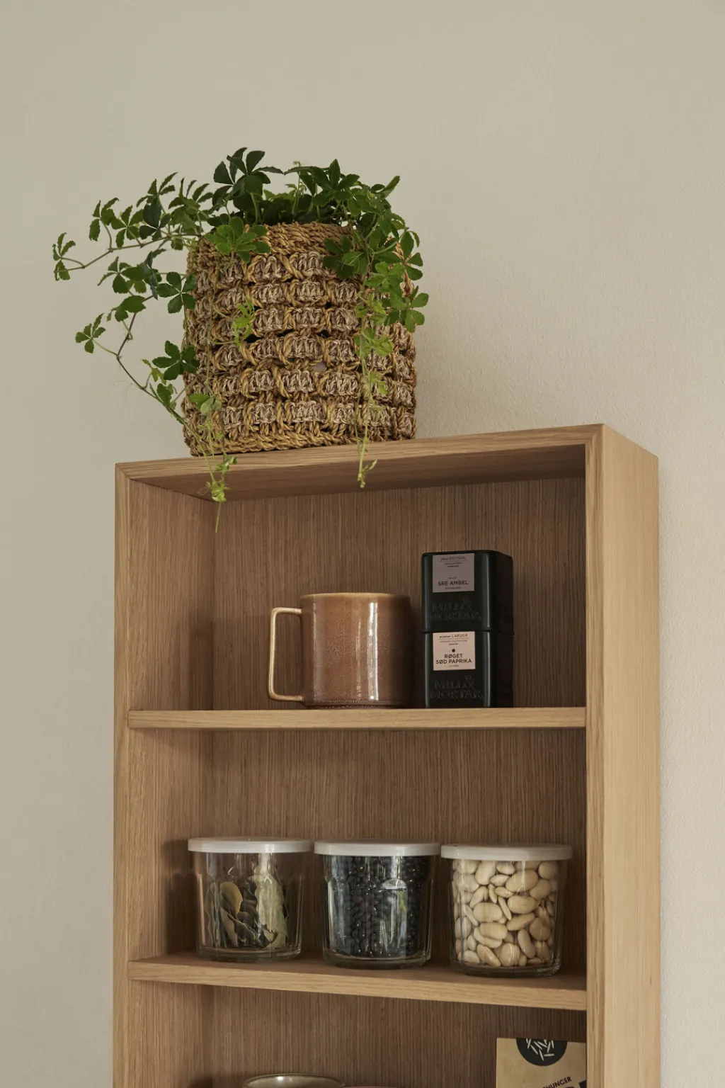 Outlet Pine Kurve 2 stk, Natur/Multifarvet Kurve Og Kasser