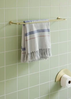Hübsch Badeværelse|Knager Og Knagerækker > Pipe Håndklædeholder 73 cm,