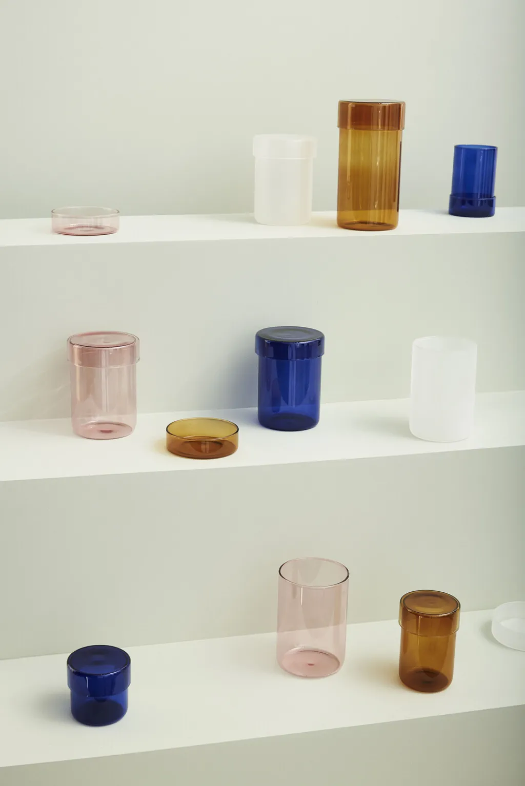 Outlet Pop Opbevaringsglas 2 stk, Opbevaring Til Køkkenet|Opbevaringskrukker Og -Glas