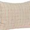 Online Hübsch Rhythmic Pude 40x60 cm, Beige/Sort/Orange